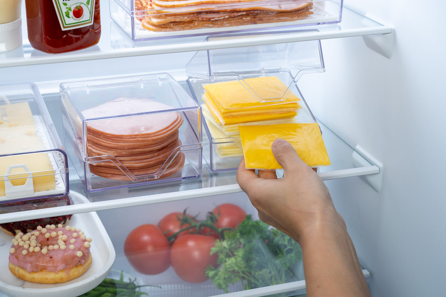 American Sliced Cheese Holder for Fridge