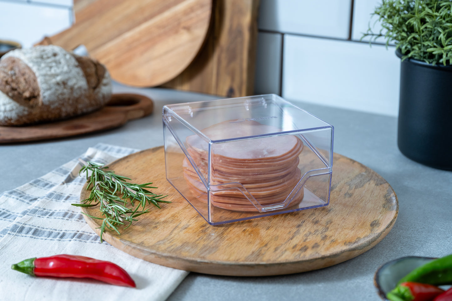 Mini Deli Keeper, Storage Container for Fridge