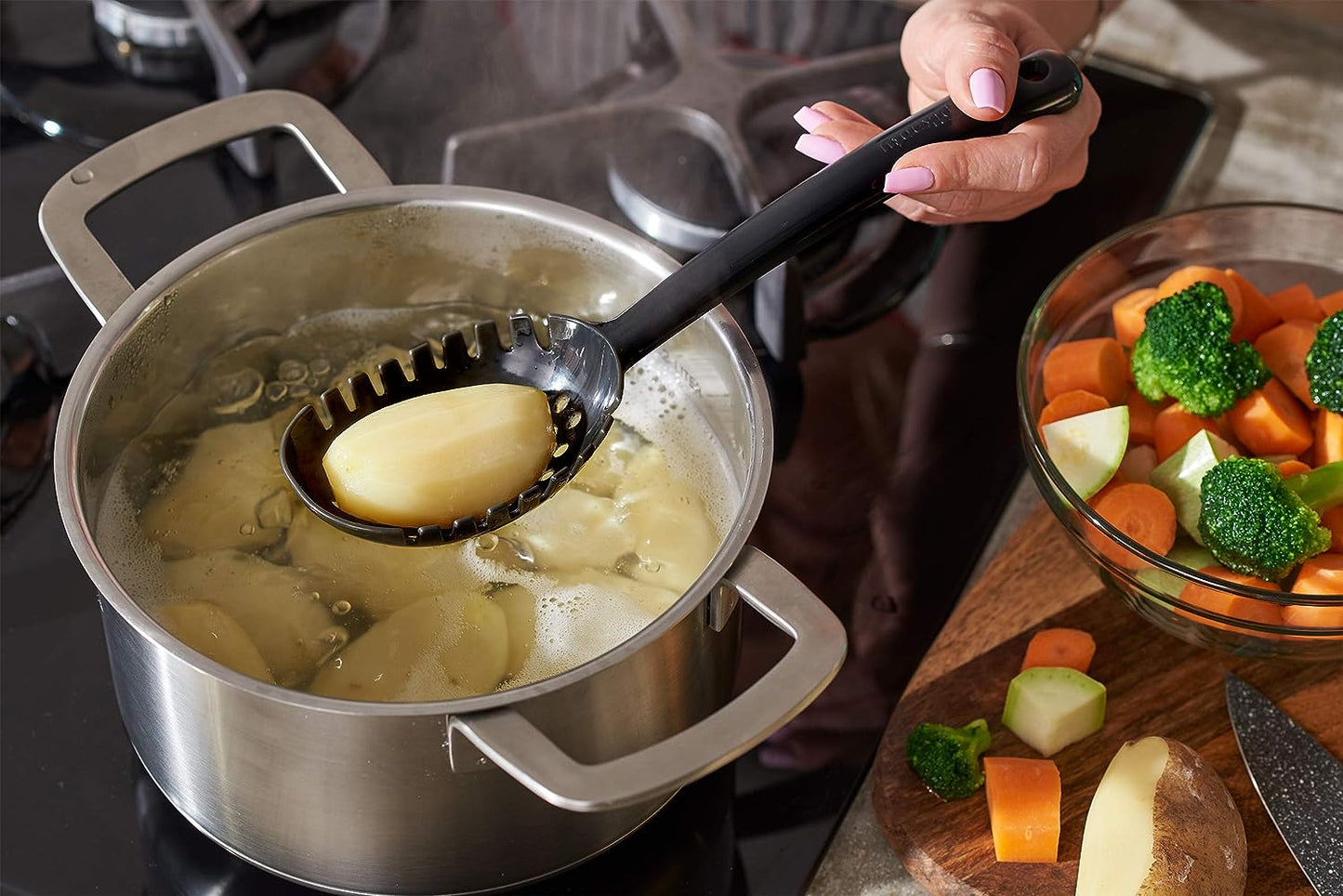 Slotted Spoons for Serving and Cooking