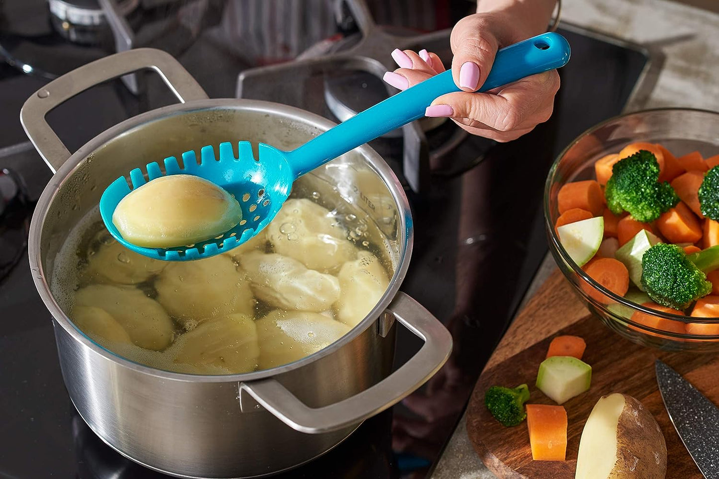 Slotted Spoons for Serving and Cooking