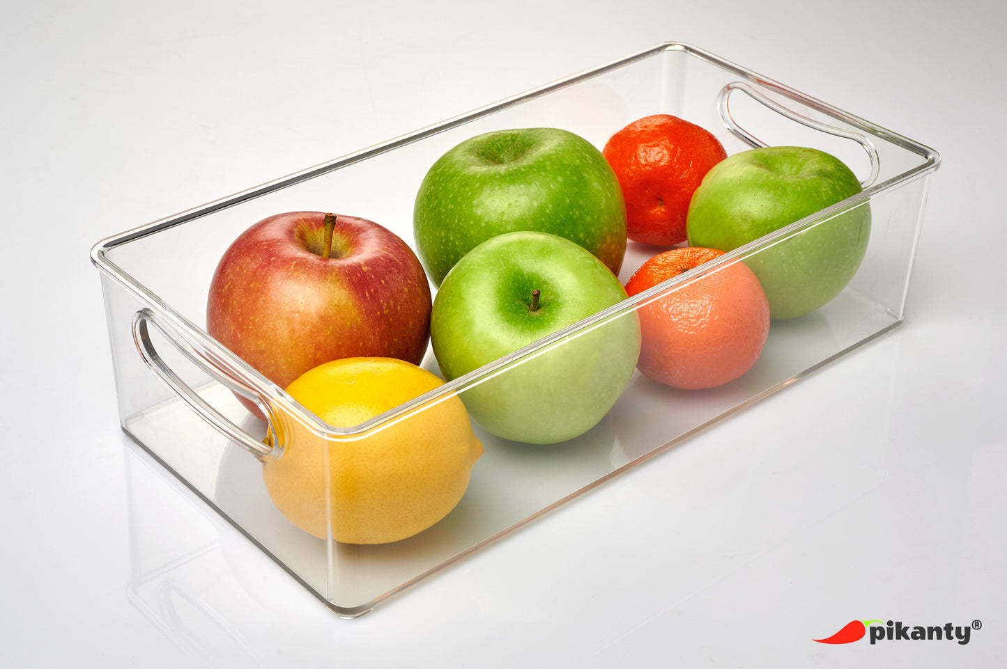 11" Refrigerator Organizer Bin with Handles