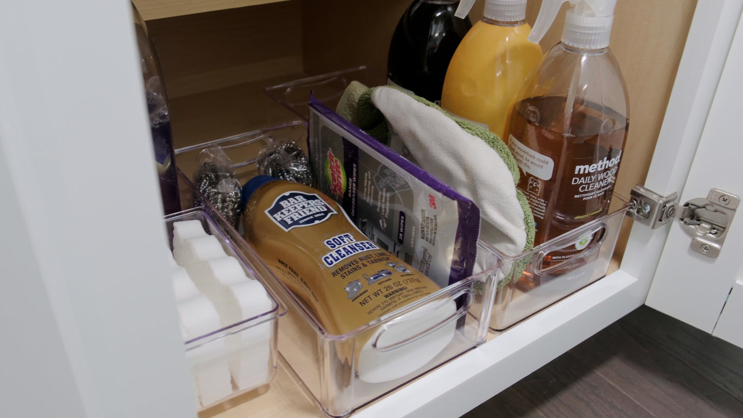 11" Refrigerator Organizer Bin with Handles