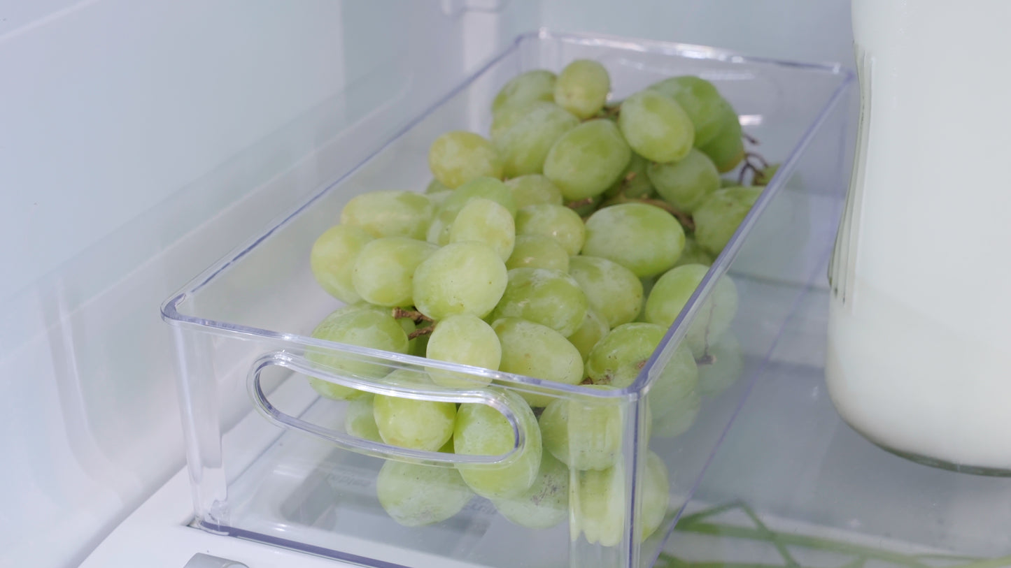 15" Refrigerator Organizer Bin with Handles