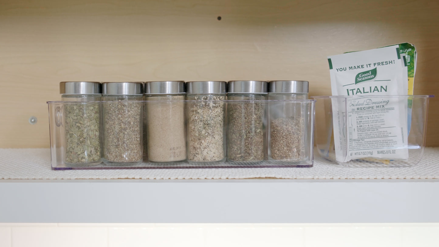 15" Refrigerator Organizer Bin with Handles