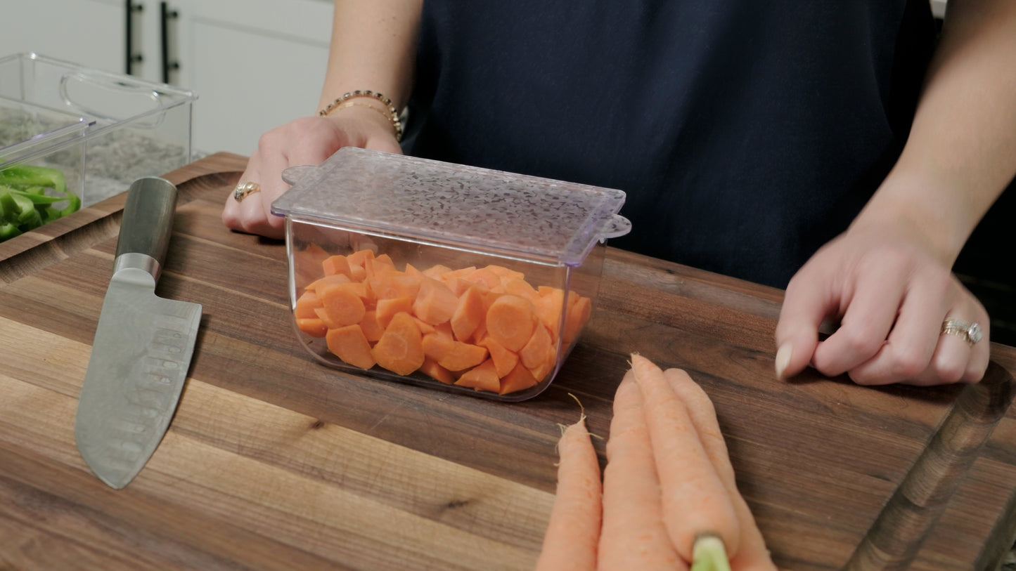 2 Small Containers with Lids