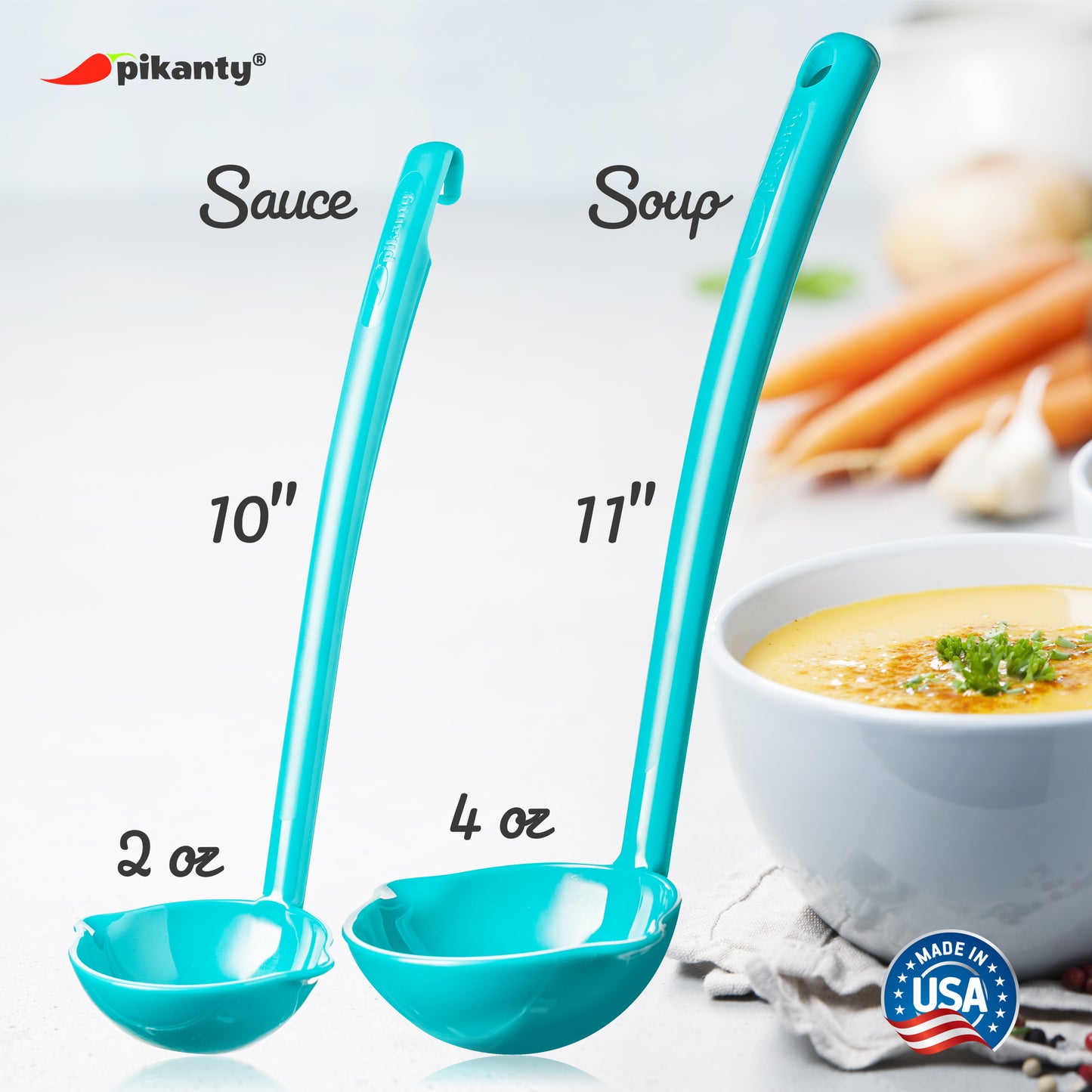 Ladle Soup and Sauce