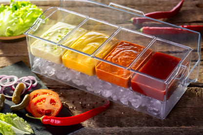 Condiment Server Caddy on Ice